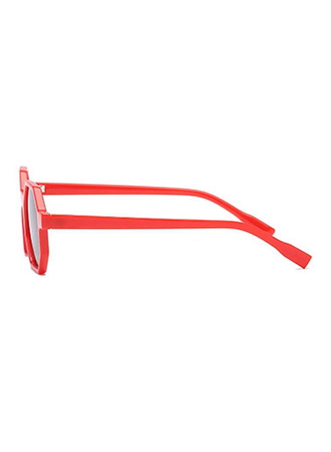 hikulity Women's Non-Glare Coating Octagon Sunglasses  - Image 3