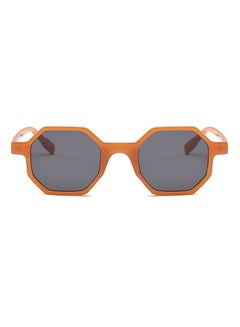 hikulity Women's Non-Glare Coating Octagon Sunglasses  - Image 2