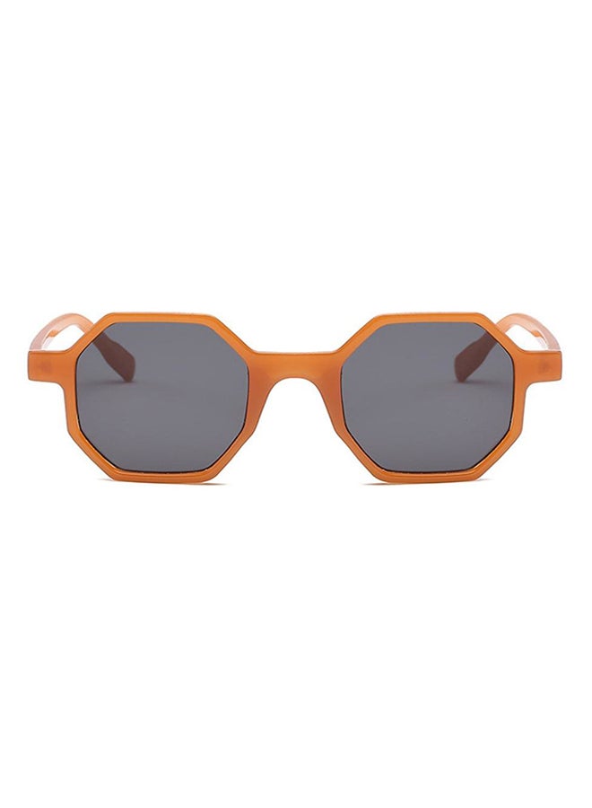 hikulity Women's Non-Glare Coating Octagon Sunglasses  - Image 2