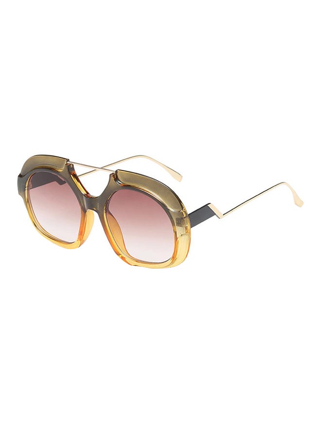 hikulity Women's Polychromatic Oversized Sunglasses - Image 1