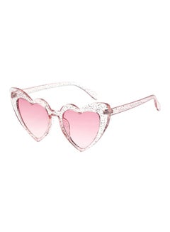 hikulity Women's Polychromatic Heart Shape Sunglasses  - Image 1