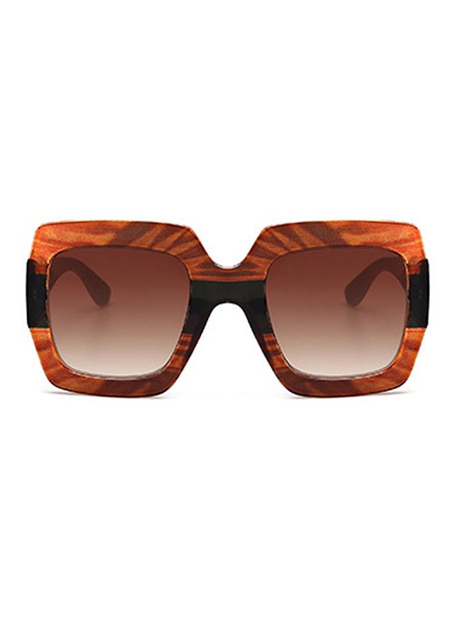 hikulity Women's Polychromatic Rectangular Sunglasses  - Image 2