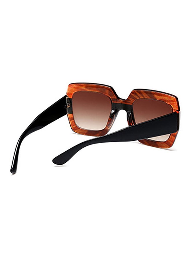 hikulity Women's Polychromatic Rectangular Sunglasses  - Image 3
