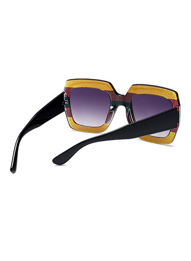 hikulity Polychromatic Rectangular Sunglasses - Image 3
