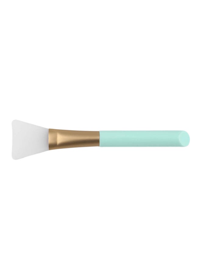 Generic Facial Mask Silicone Makeup Brush Blue/Gold  - Image 1