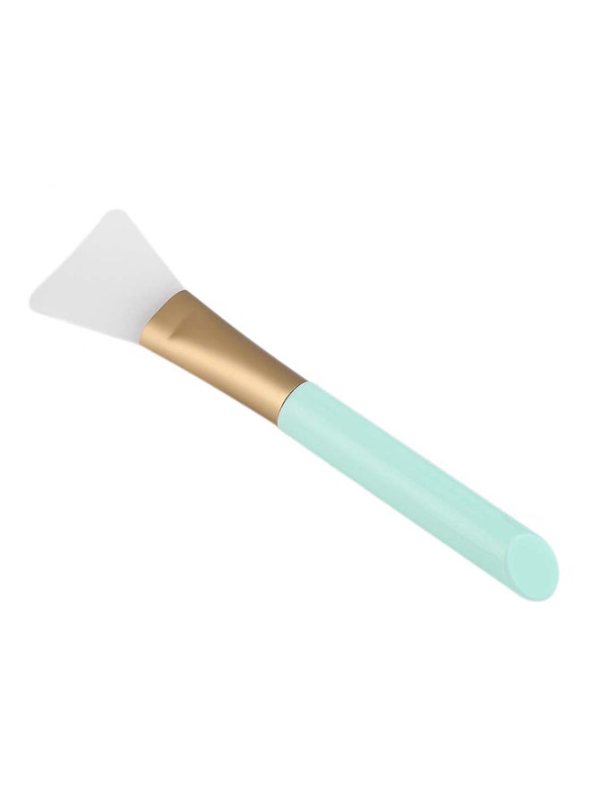 Generic Facial Mask Silicone Makeup Brush Blue/Gold  - Image 2
