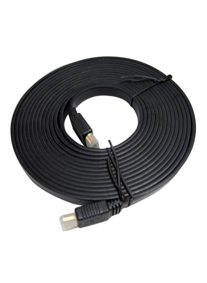كابل HDMI إلى HDMI أسود
