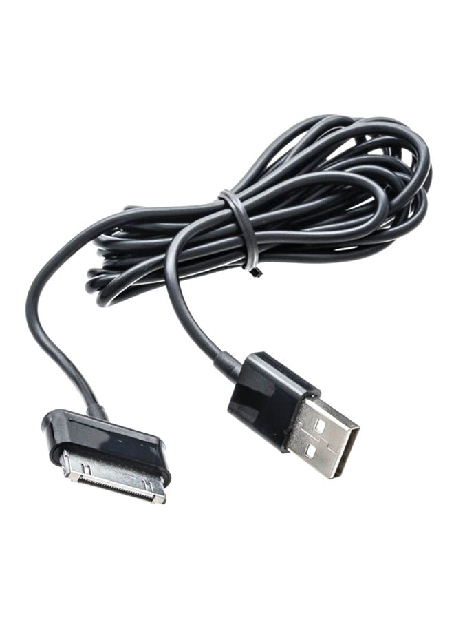 FoneMate 30-Pin Data Sync Charging Cable Black - Image 1