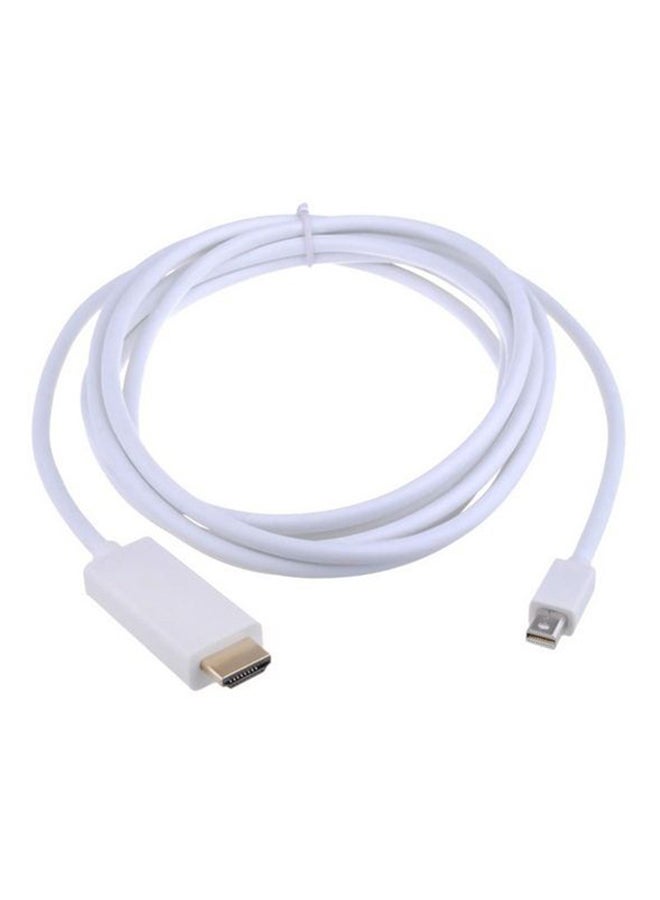 Generic - HDMI To Thunderbolt Adapter Cable White - Image 1