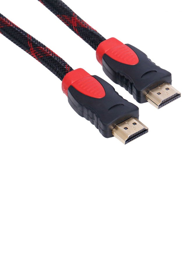 Giga 360 - HDMI Male To Male Cable Black/Red - Image 1