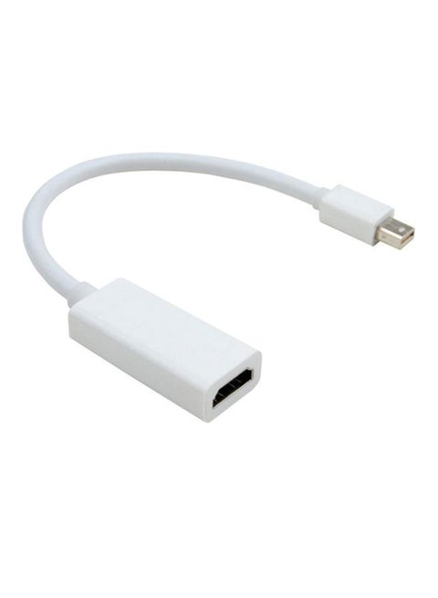 Thunderbolt Mini Displayport DP To HDMI Adapter For Apple MacBook Pro Air White