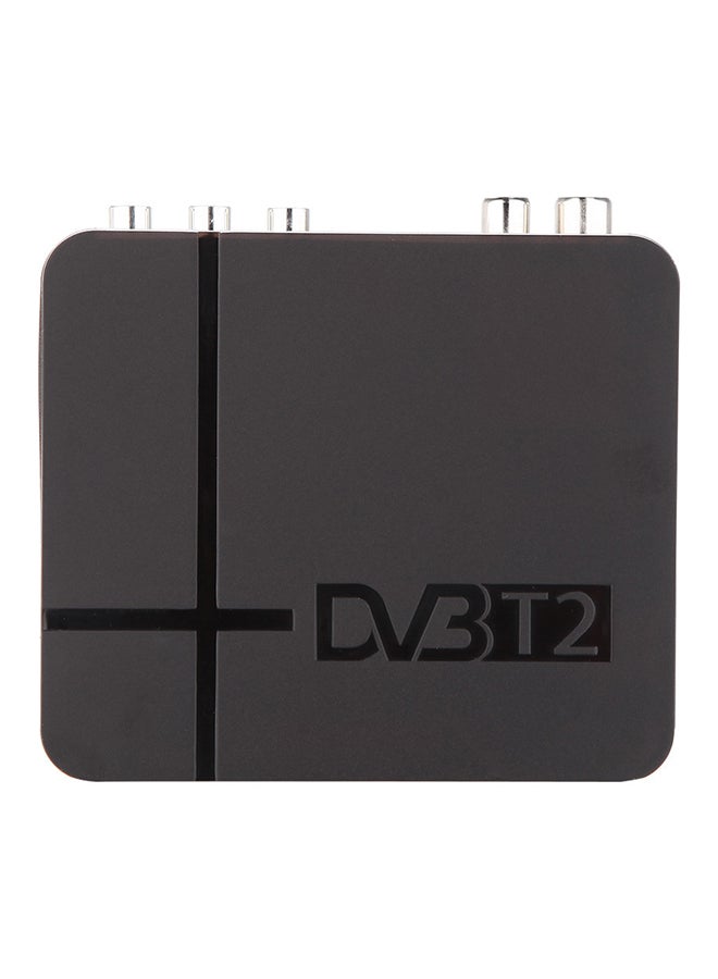 Generic - Mini HD DVB-T2 Digital Terrestrial Receiver Box T82 Black - Image 1