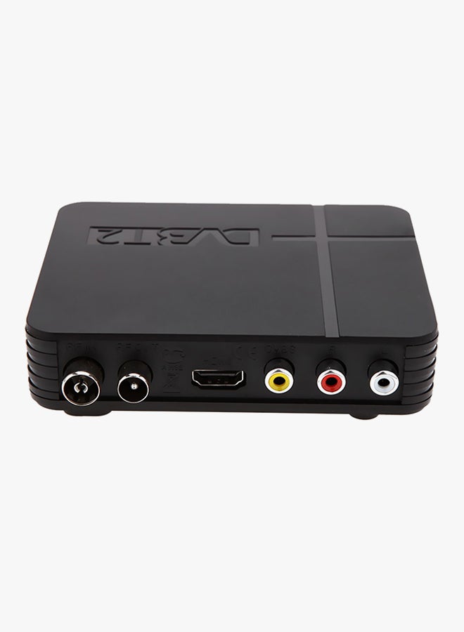 Generic - Mini HD DVB-T2 Digital Terrestrial Receiver Box T82 Black - Image 1