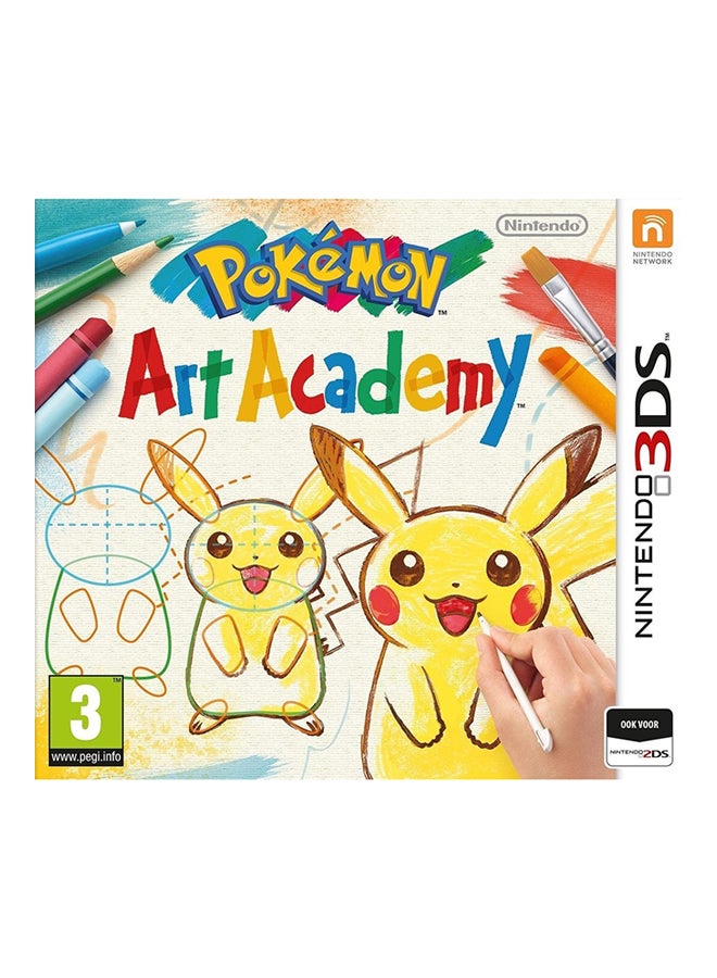 Nintendo Pokemon Art Academy (Intl Version) - education_reference - nintendo_3ds - Image 1