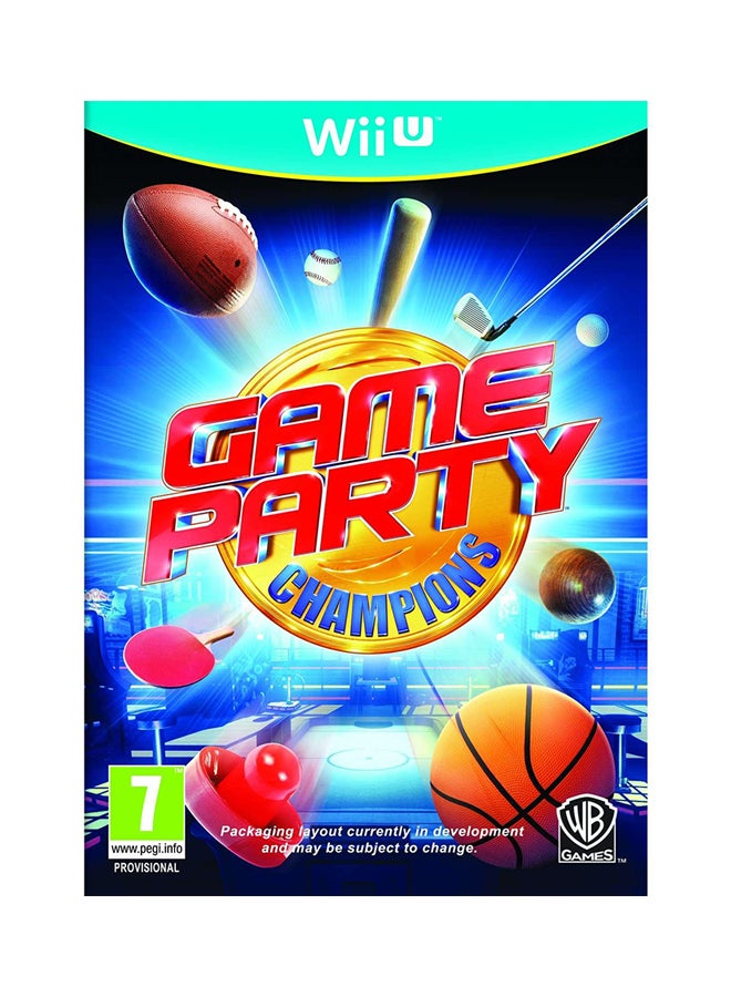 WB Games Game Party Champions (Intl Version) - sports - nintendo_wii_u  - Image 1