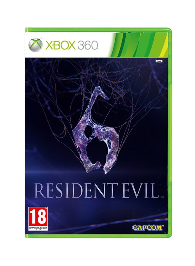 كابكوم لعبة " Resident Evil 6" (إصدار عالمي) - مغامرة - أجهزة إكس بوكس 360