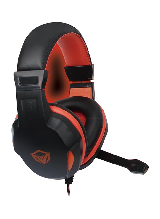 Meetion USB Keyboard With Over-Ear Gaming Headset/Mouse Pad/Mouse  - Image 2