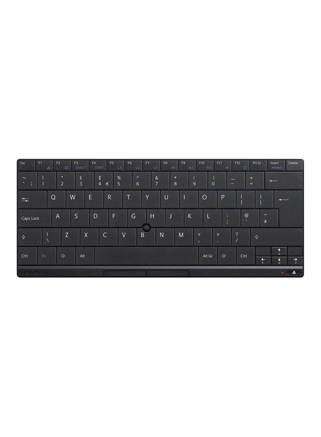 Sony - Wireless Keyboard For PlayStation 3 Black - Image 1