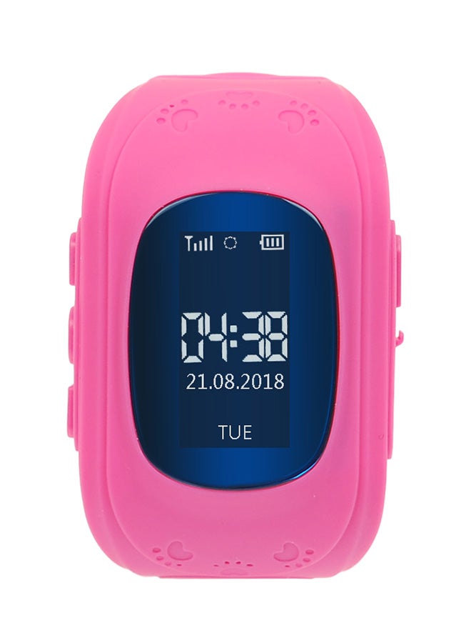 Generic Anti Lost GPS Tracker SOS Kids Monitoring Smartwatch Pink  - Image 1