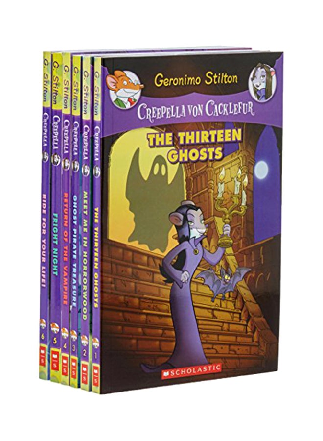 6-Piece Creepella Books Set paperback english - 31 December 1899