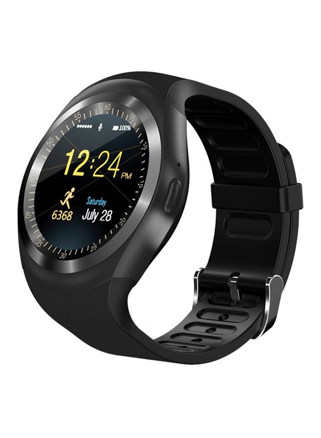 Generic - Bluetooth Smartwatch With SIM/SD Card Support Black - Image 1