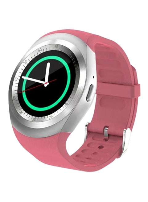 Bluetooth Smartwatch With SIM Card And SD Card Support Pink