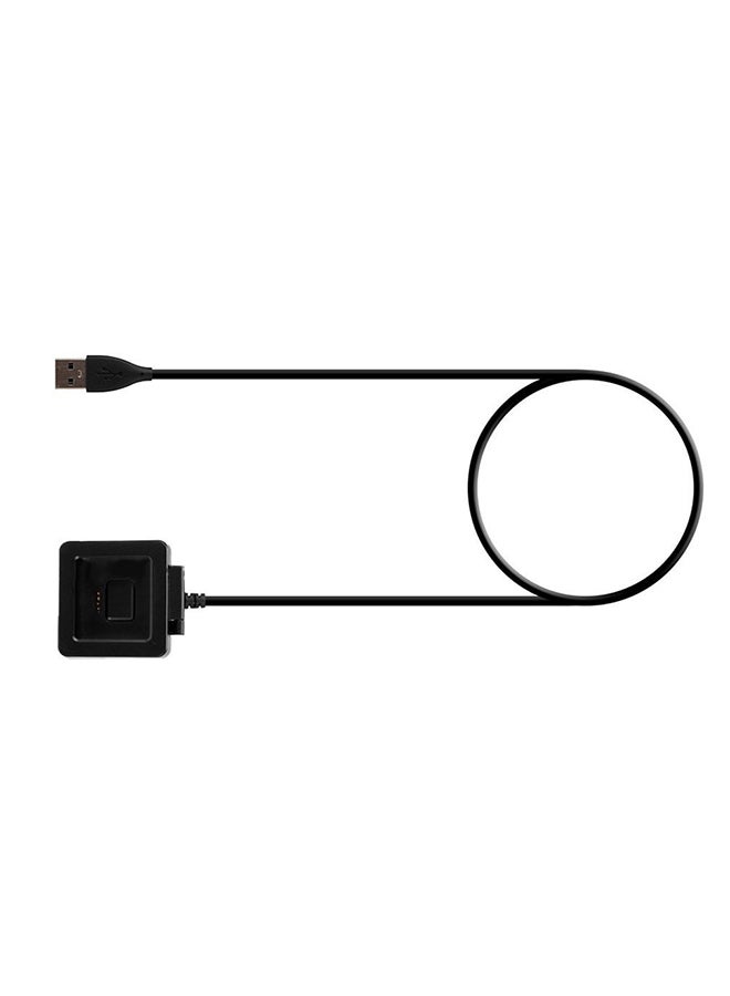 Replacement USB Charging Cable For Fitbit Blaze Black  - Image 1