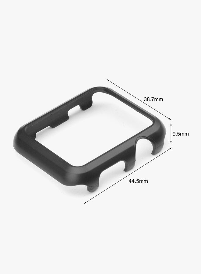 Generic - Thin Hard Snap Case Cover Skin For Apple Watch 38MM Black - Image 1