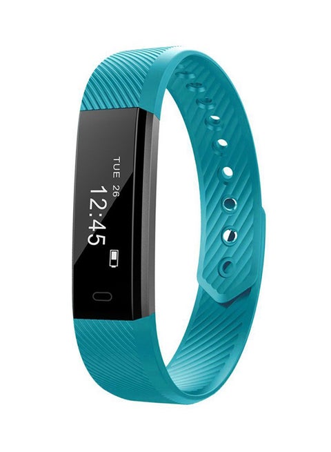 B345 Built In Pedometer Fitness Tracker Blue