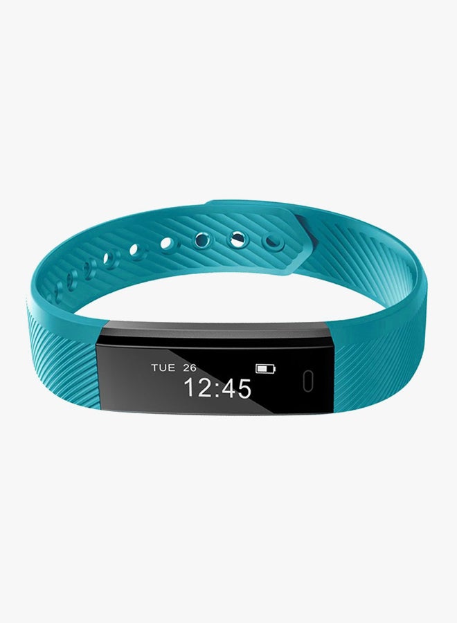 B345 Built In Pedometer Fitness Tracker Blue