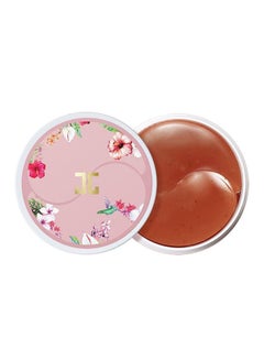 JAYJUN 60-Piece Roselle Tea Eye Gel Patch Set Brown  - Image 1