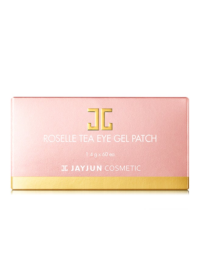 60-Piece Roselle Tea Eye Gel Patch Set Brown