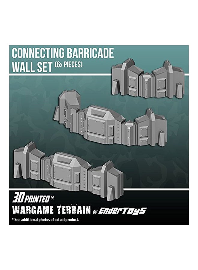 EnderToys 3D Barricade Wall Building Block Set 6+ Years - Image 1