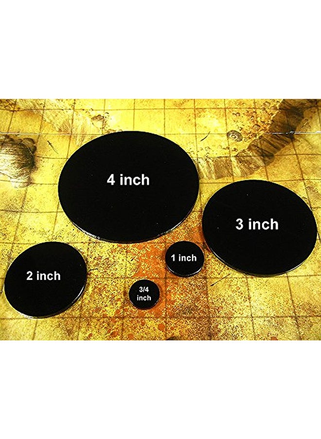 Hedral 10-Piece Round Shape Miniature Base Set - Image 2