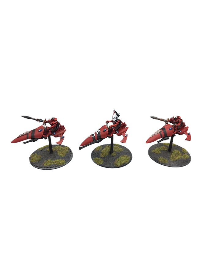 جيمز وورك شوب طقم مجسمات مصغرة من لعبة Warhammer 40000 Eldar Windriders - Image 1