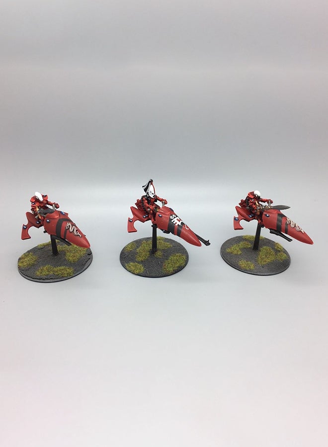 جيمز وورك شوب طقم مجسمات مصغرة من لعبة Warhammer 40000 Eldar Windriders - Image 2