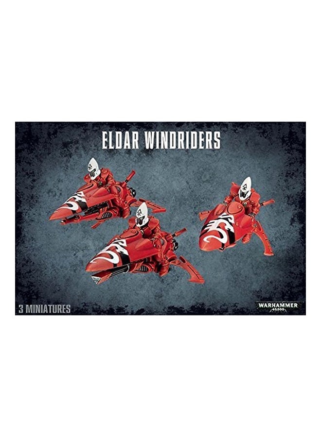 جيمز وورك شوب طقم مجسمات مصغرة من لعبة Warhammer 40000 Eldar Windriders - Image 3