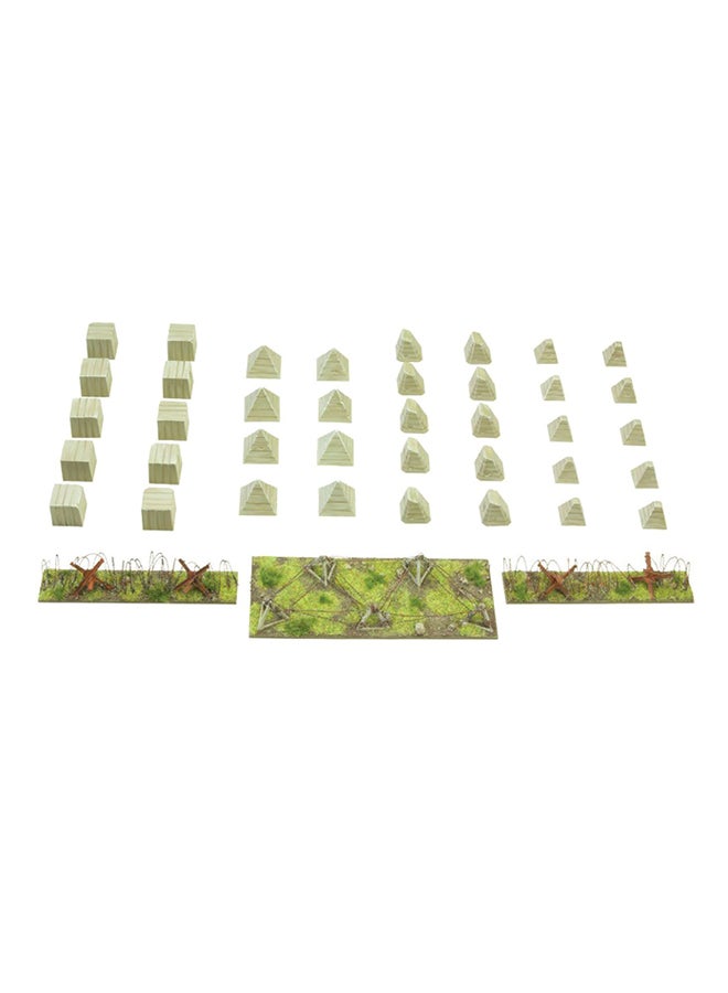 WARLORD GAMES - Anti-Tank Obstacles Miniature Box Set - Image 1