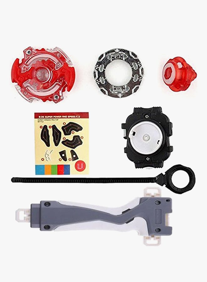 Armand - Zillion Zeus W Burst Beyblade With String Launcher - Image 1