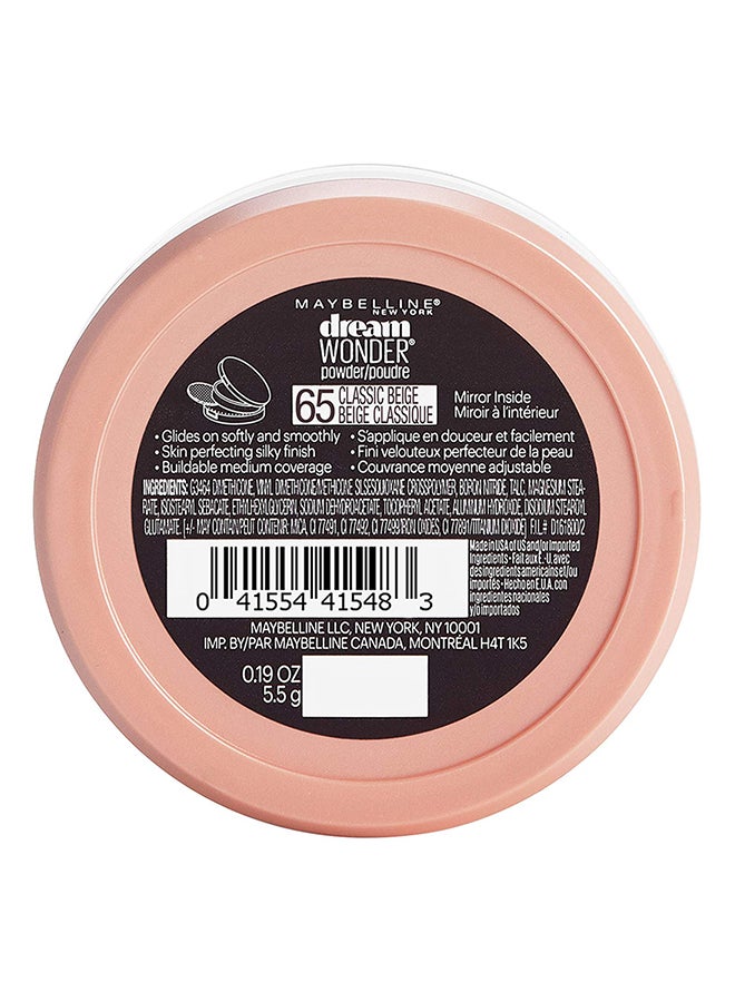 MAYBELLINE NEW YORK Dream Wonder Face Powder 65 Classic Beige - Image 2