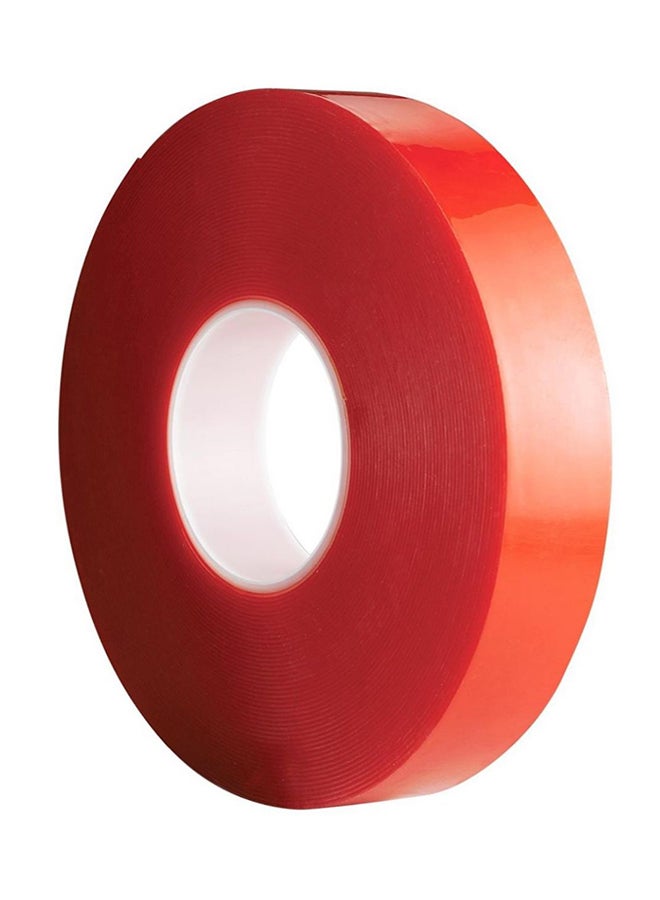 Generic Double Sided Mounting Tape Red 