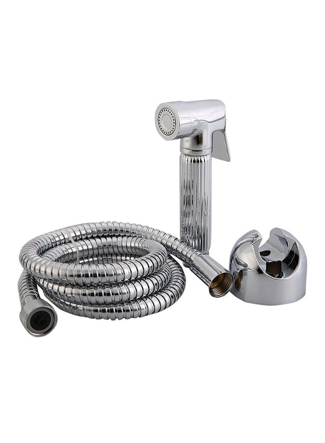 Bold Roma Brass Bidet Spray Silver