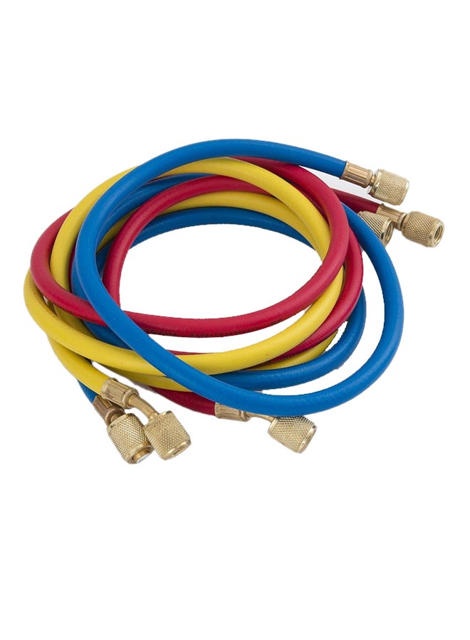 Manifold Charging Hose Yellow/Blue/Red 3feet - Image 1