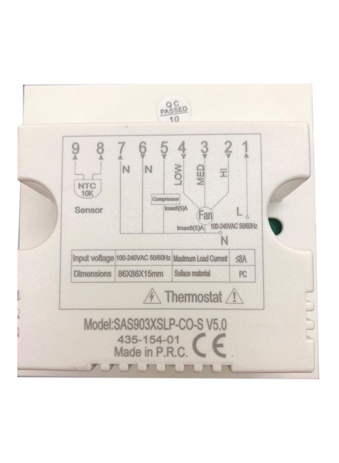 Rheem Thermostat For Air Conditioners And Coolers White  - Image 2