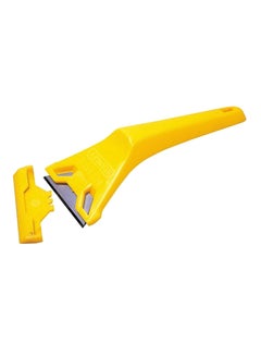 Anti-Slip Window Scraper Yellow/Silver
