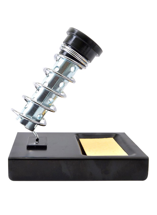 Terminator - Heavy Duty Soldering Iron Stand With Sponge Black - Image 1