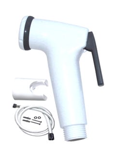 Generic Toilet Hand Spray With Hose And Hook White  - Image 1