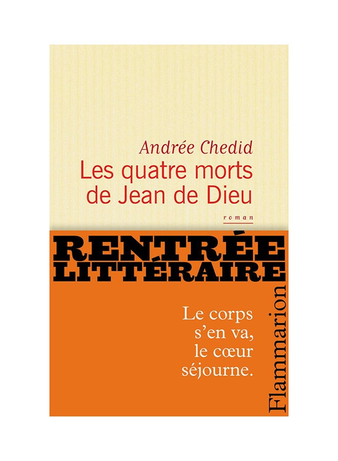 Les Quatre Morts De Jean De Dieu - Paperback French by Andrée Chedid - 05/10/2010