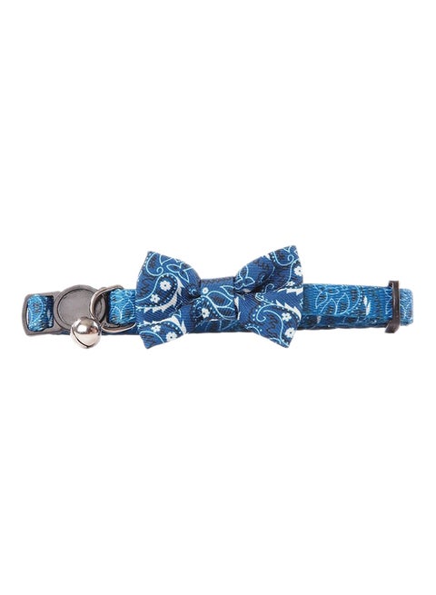 Collar With Bowknot Blue