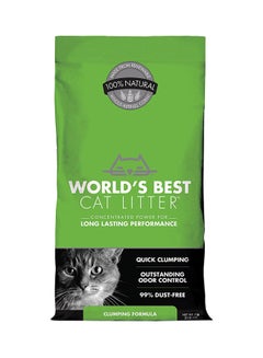 WORLD'S BEST CAT LITTER Unscented Cat Litter Clumping 3.18kg 